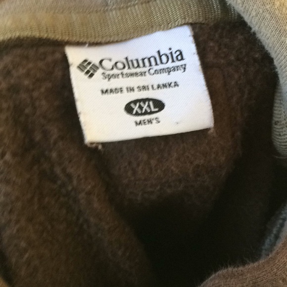 Columbia Fleece Lined Hooded Sweatshirt - Picture 7 of 8